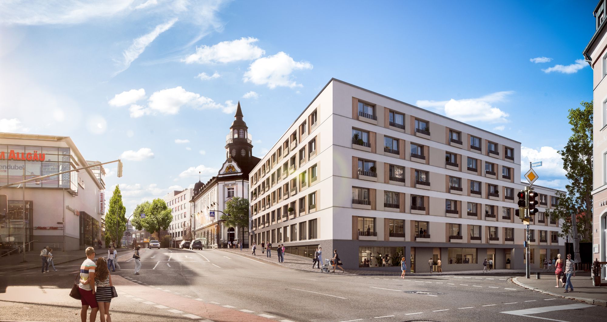 „Kampeo“ in Kempten: ehret+klein schließt Mietvertrag mit Serviced-Apartment-Anbieter Global Living